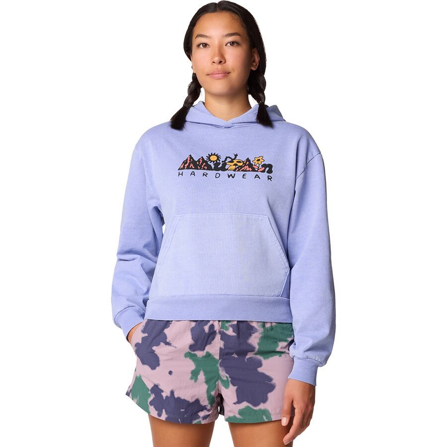 Mountain Hardwear Sun Stash Collab Crop Hoodie - Women's Light Illusion