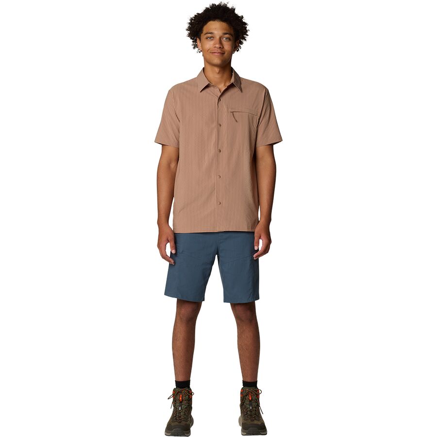 Mountain Hardwear Sunshadow Short-Sleeve Shirt - Men's New Clay
