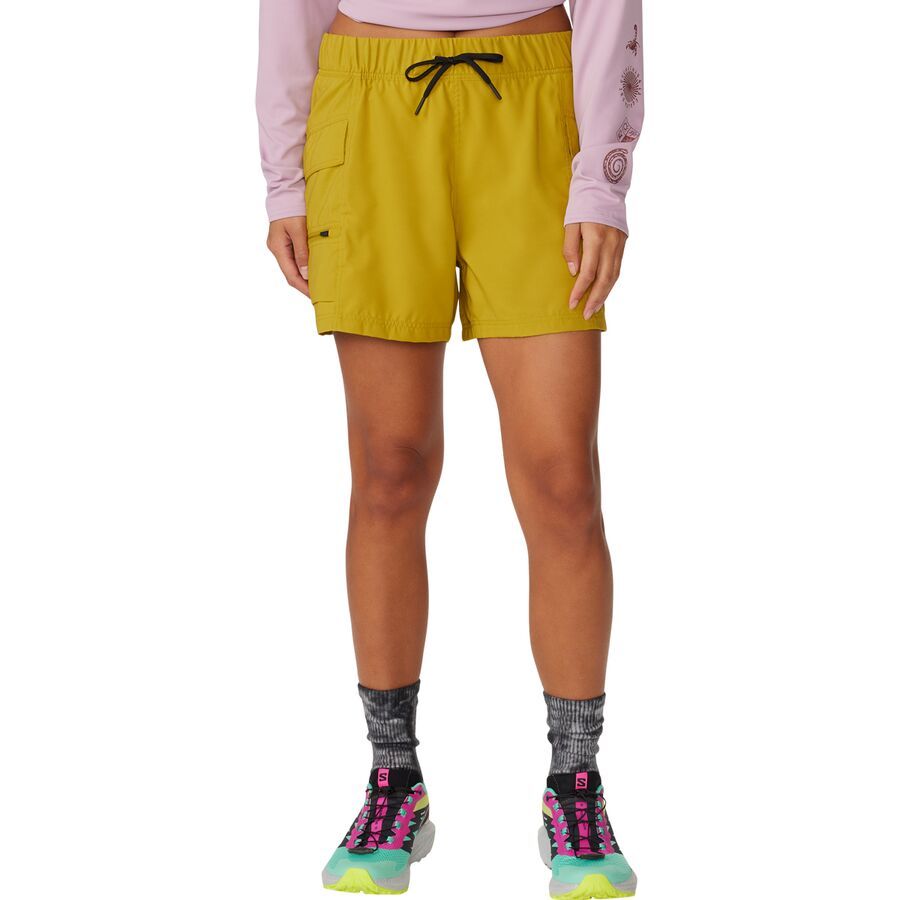Mountain Hardwear Trail Sender Short - Women's Dark Citron