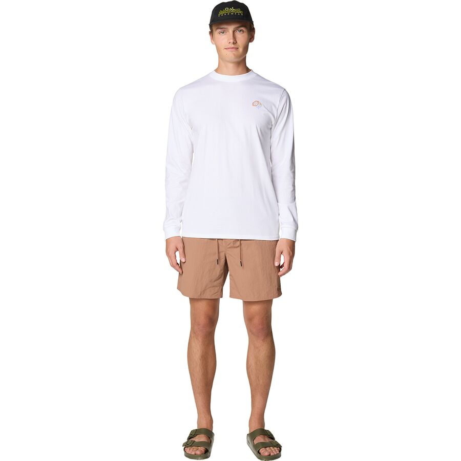 Mountain Hardwear Tri-Color Bolt Long-Sleeve Shirt - Men's White