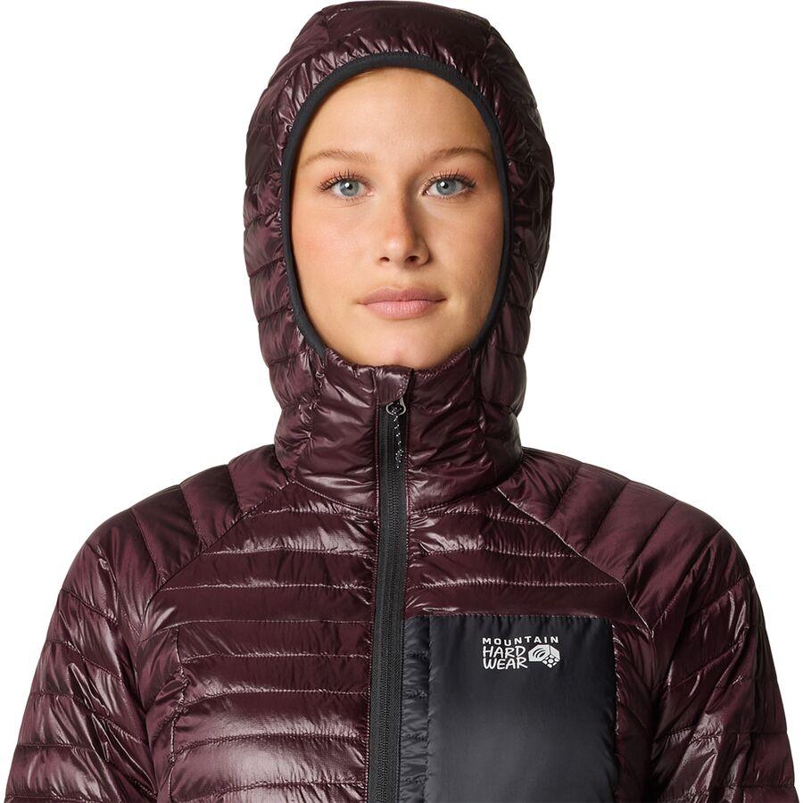 Mountain Hardwear Ventano Hoodie - Women's Blackberry/Black