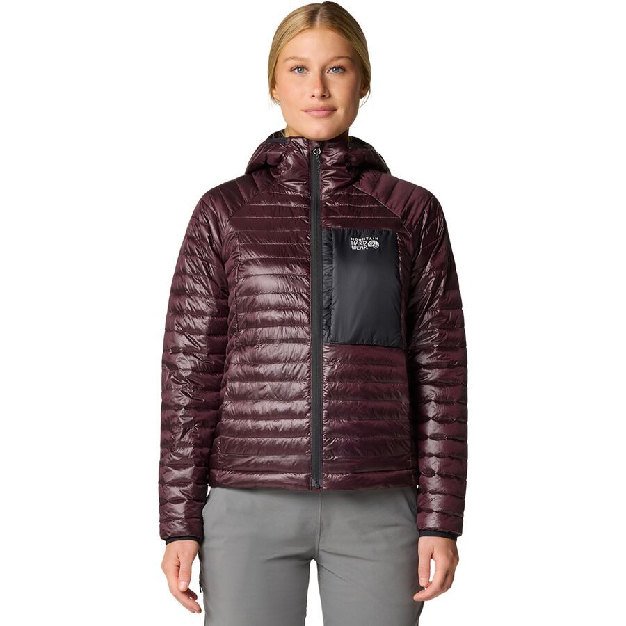 Mountain Hardwear Ventano Hoodie - Women's Blackberry/Black