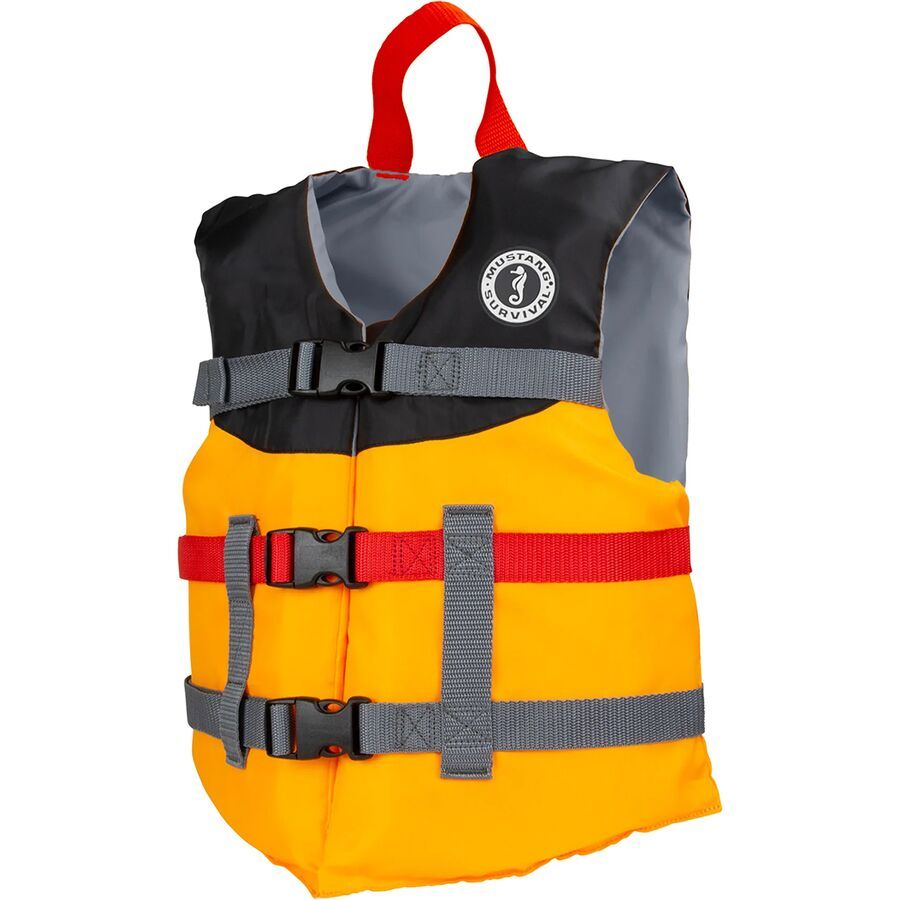 Mustang Survival Livery Personal Flotation Device - Kids' Mango/Black