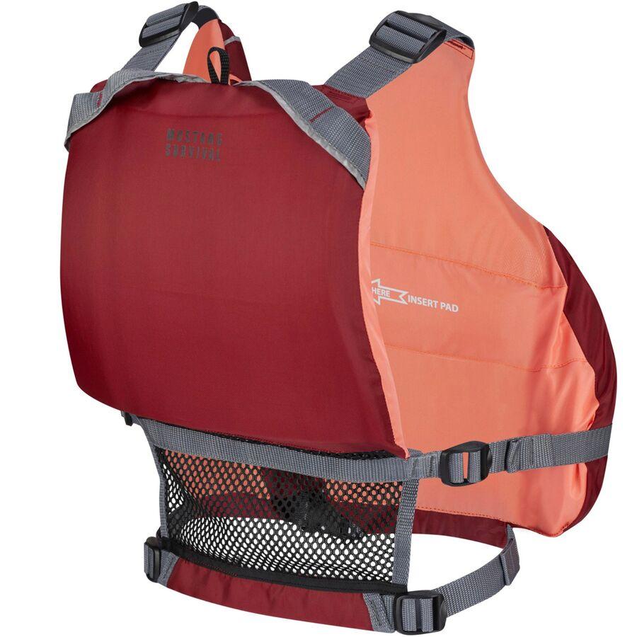 Mustang Survival Moxie Personal Flotation Device Merlot/Coral