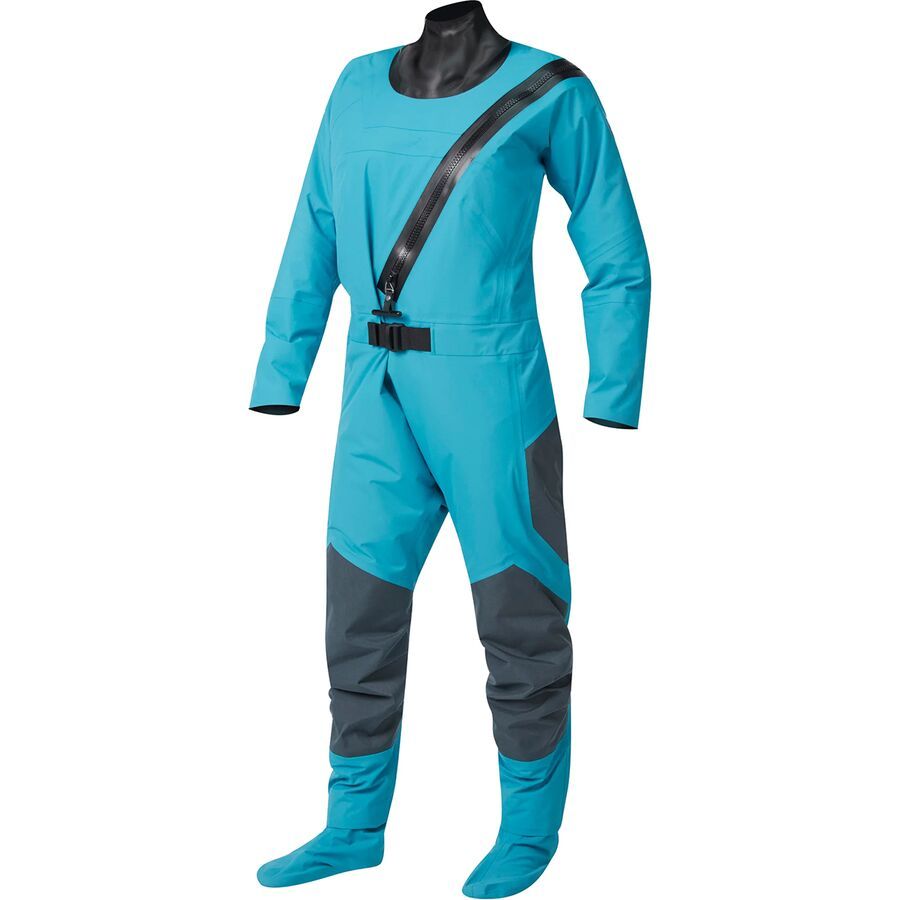 Mustang Survival Quadra Dry Suit - Women's Bluefin/Admiral Grey