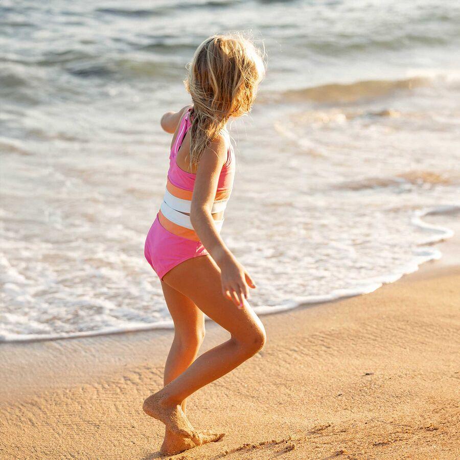 Nani Swimwear Harper Cut Back Crop Bikini Set - Girls' Harper