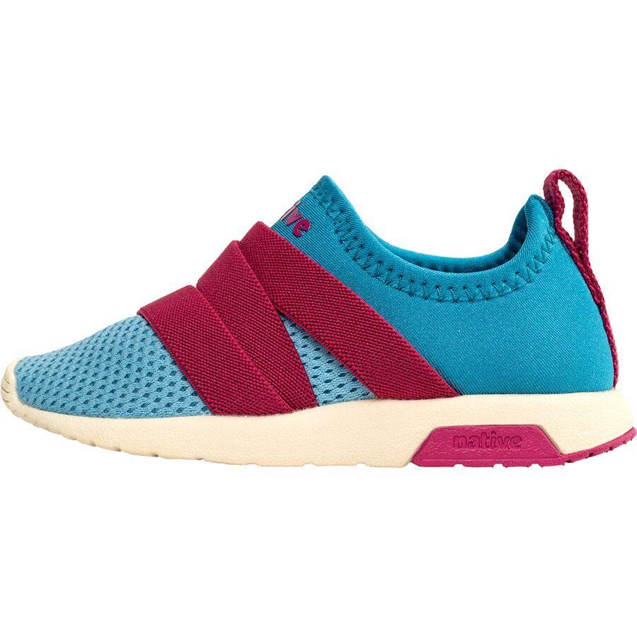 Native Shoes Phoenix Sugarlite Shoe - Little Kids' Maui Blue/Resort Pink/Bone White