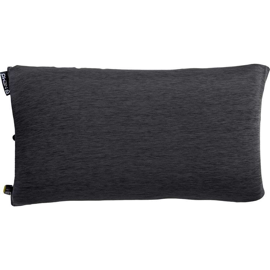 NEMO Equipment Inc. Fillo Wide Pillow Black Pearl/Birch Bud