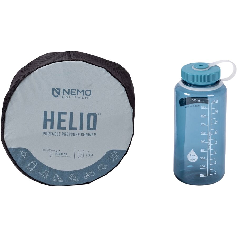 NEMO Equipment Inc. Helio Pressure Shower Fortress/Silt/Black