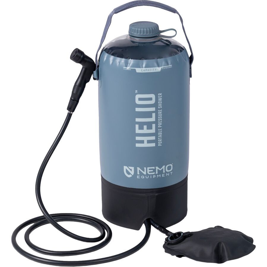 NEMO Equipment Inc. Helio Pressure Shower Fortress/Silt/Black