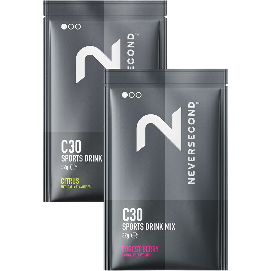 Neversecond C30 Sports Drink Variety Pack - 6 - Pack Citrus/Forest Berry