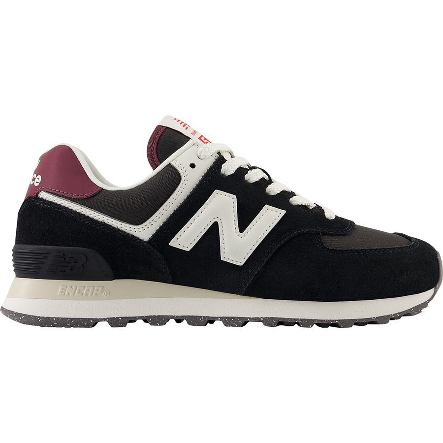 New Balance 574 Shoe - Women's Black/White