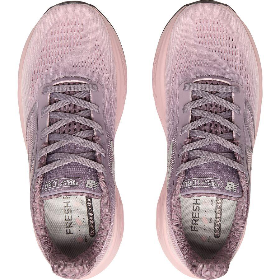 New Balance Fresh Foam 1080v14 Shoe - Women's Dark Ice Wine/Twilight Haze/Silver Metallic