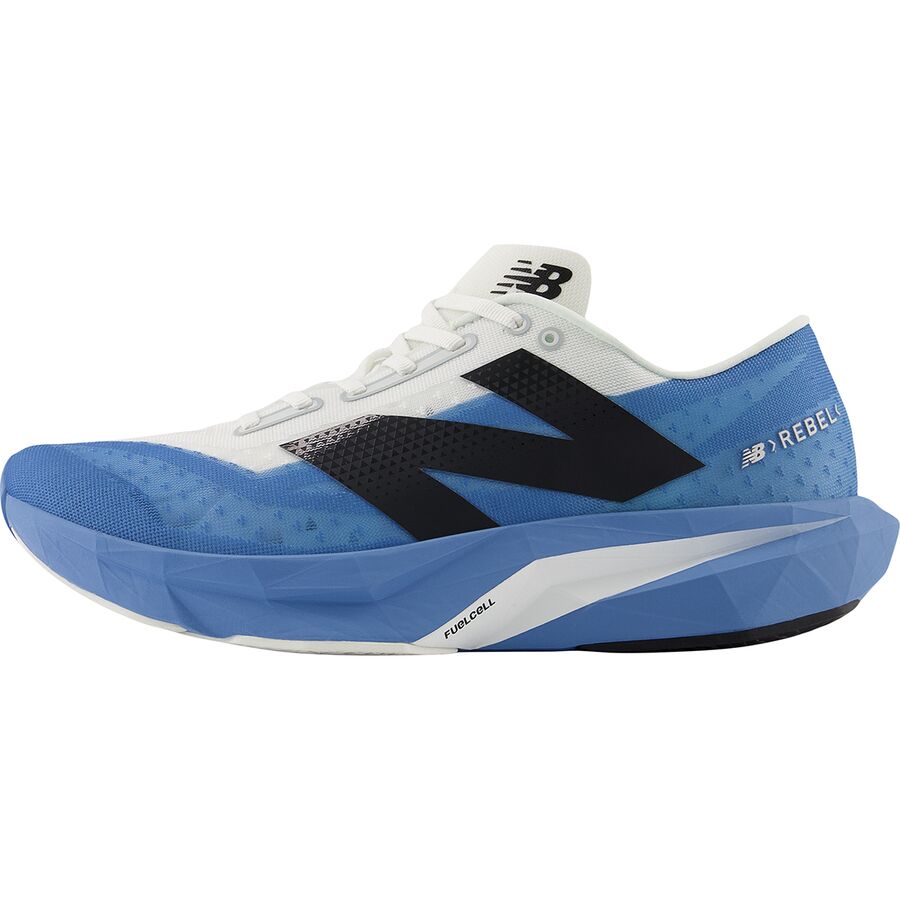 New Balance FuelCell Rebel V4 Shoe - Men's Blue Laguna/Reflection/Black
