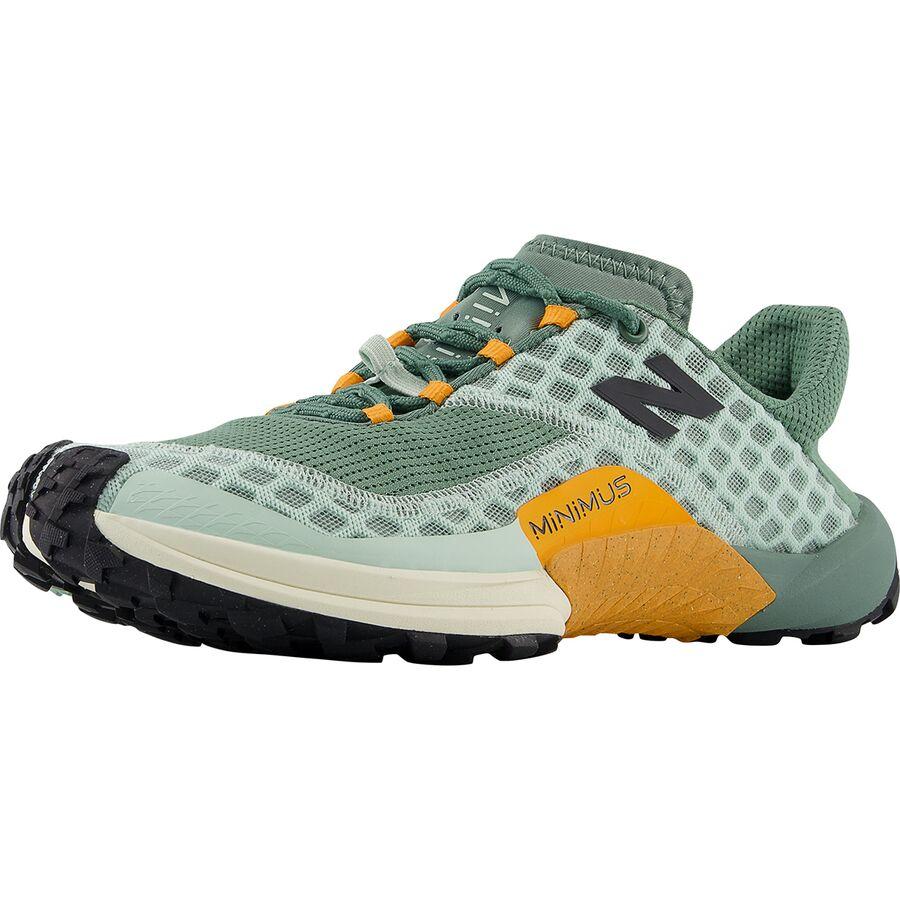 New Balance Minimus Trail Shoe - Men's Clay Ash/Dark Juniper/Sizzle
