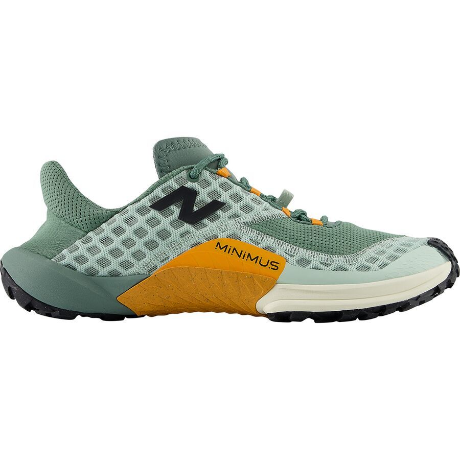 New Balance Minimus Trail Shoe - Men's Clay Ash/Dark Juniper/Sizzle