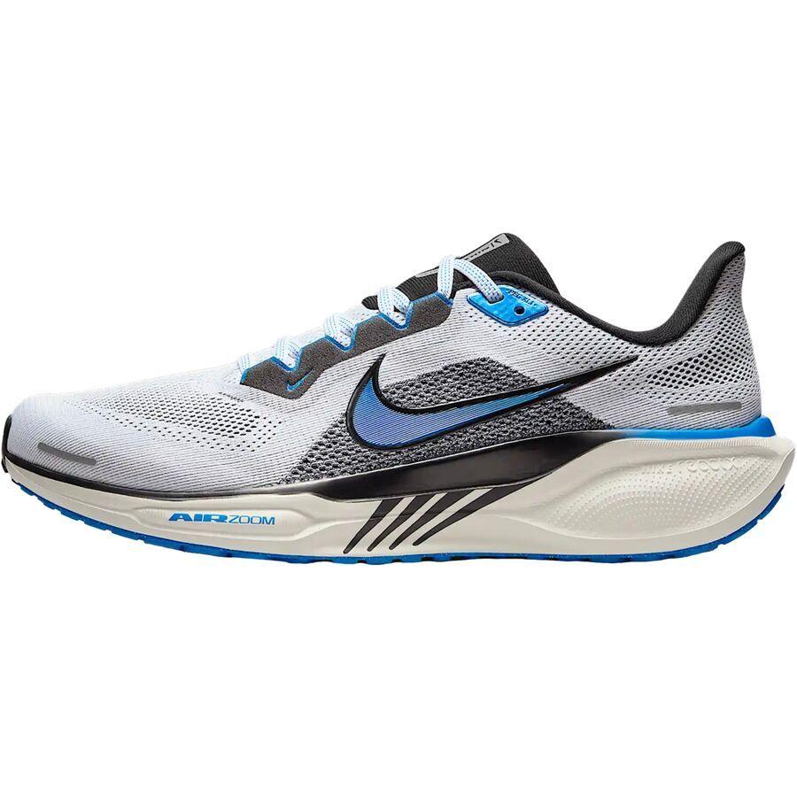 Nike Air Zoom Pegasus 41 Running Shoe - Men's White/Photo Blue-Black-Sail