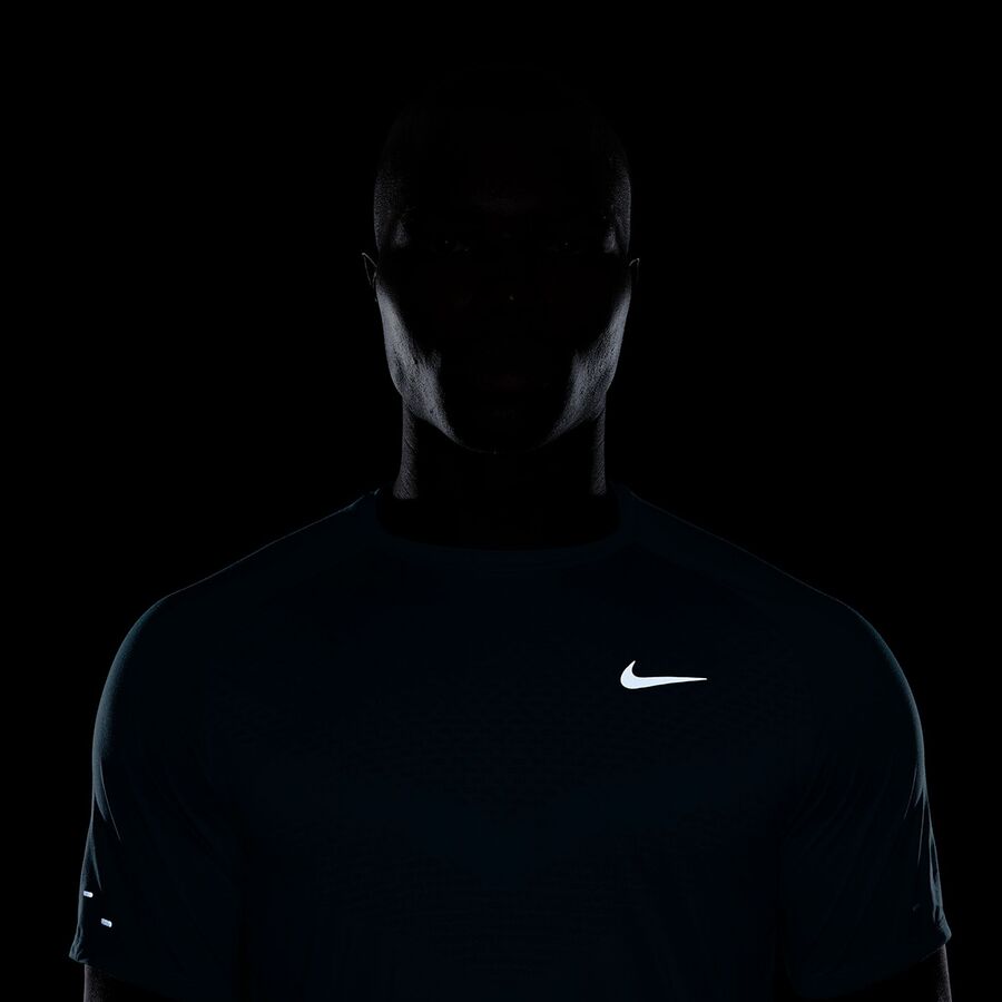 Nike Dri-FIT ADV Stride Short-Sleeve Top - Men's Dusty Cactus/Reflective Silv