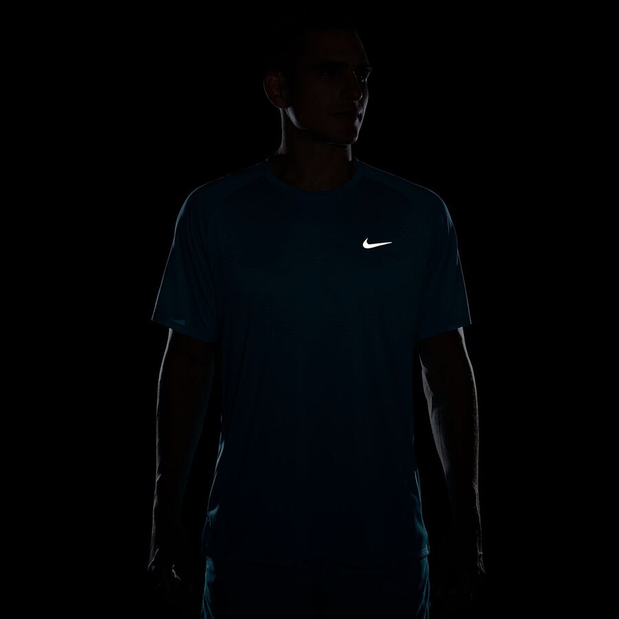 Nike Dri-FIT ADV Stride Short-Sleeve Top - Men's Dusty Cactus/Reflective Silv