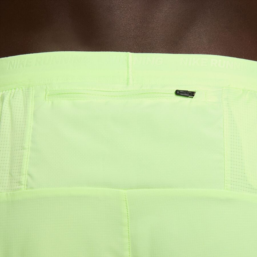 Nike Dri-Fit Stride 5in BF Short - Men's Barely Volt/Barely Volt/Reflective Silv
