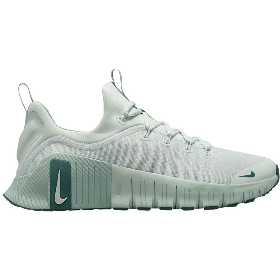 Nike Free Metcon 6 Shoe - Women's Light Silver/Vintage Green-Jade Horizon
