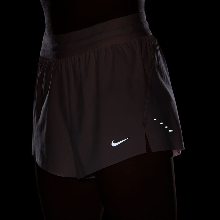Nike Swift Dri-Fit MR 2.5in BR Short - Women's Atmosphere/Reflective Silv