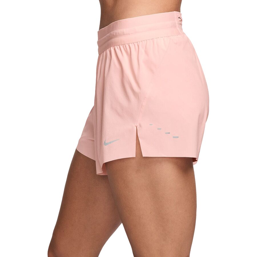 Nike Swift Dri-Fit MR 2.5in BR Short - Women's Atmosphere/Reflective Silv