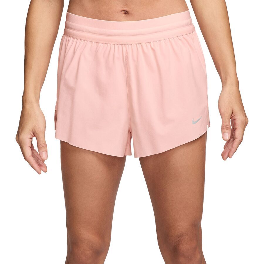 Nike Swift Dri-Fit MR 2.5in BR Short - Women's Atmosphere/Reflective Silv