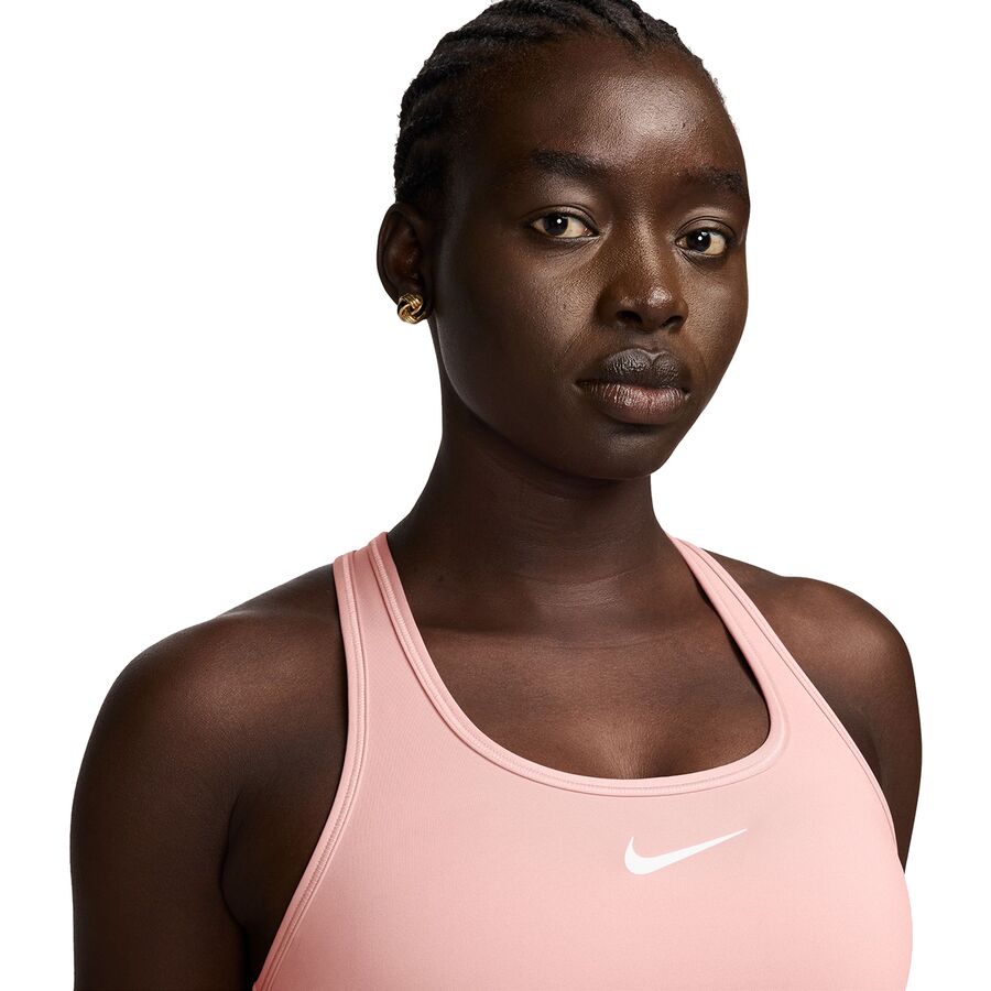 Nike Swoosh Med Sports Bra - Women's Atmosphere/Atmosphere/White