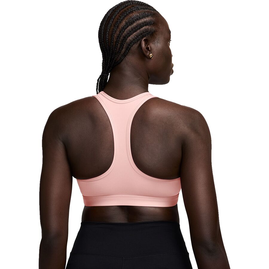 Nike Swoosh Med Sports Bra - Women's Atmosphere/Atmosphere/White
