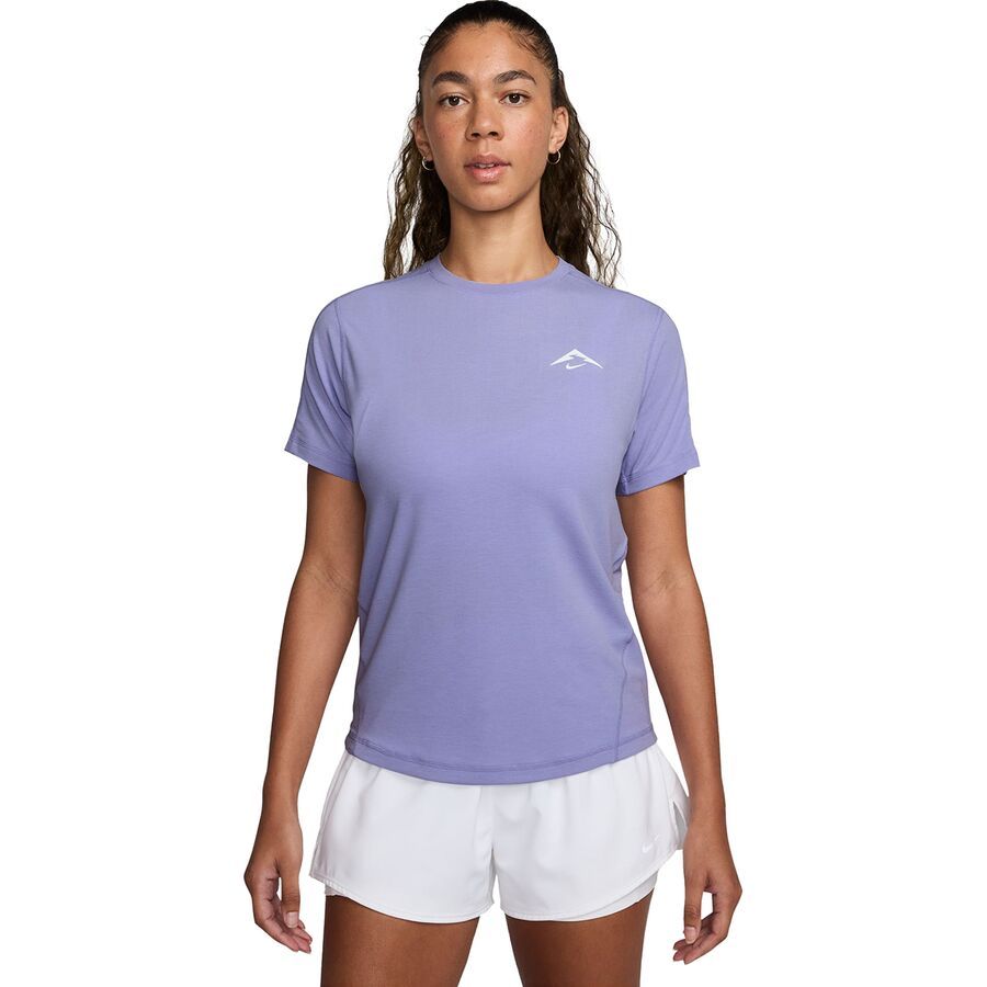 Nike Trail Dri-Fit Top - Women's Lilac Ice/Black/White/Summit White