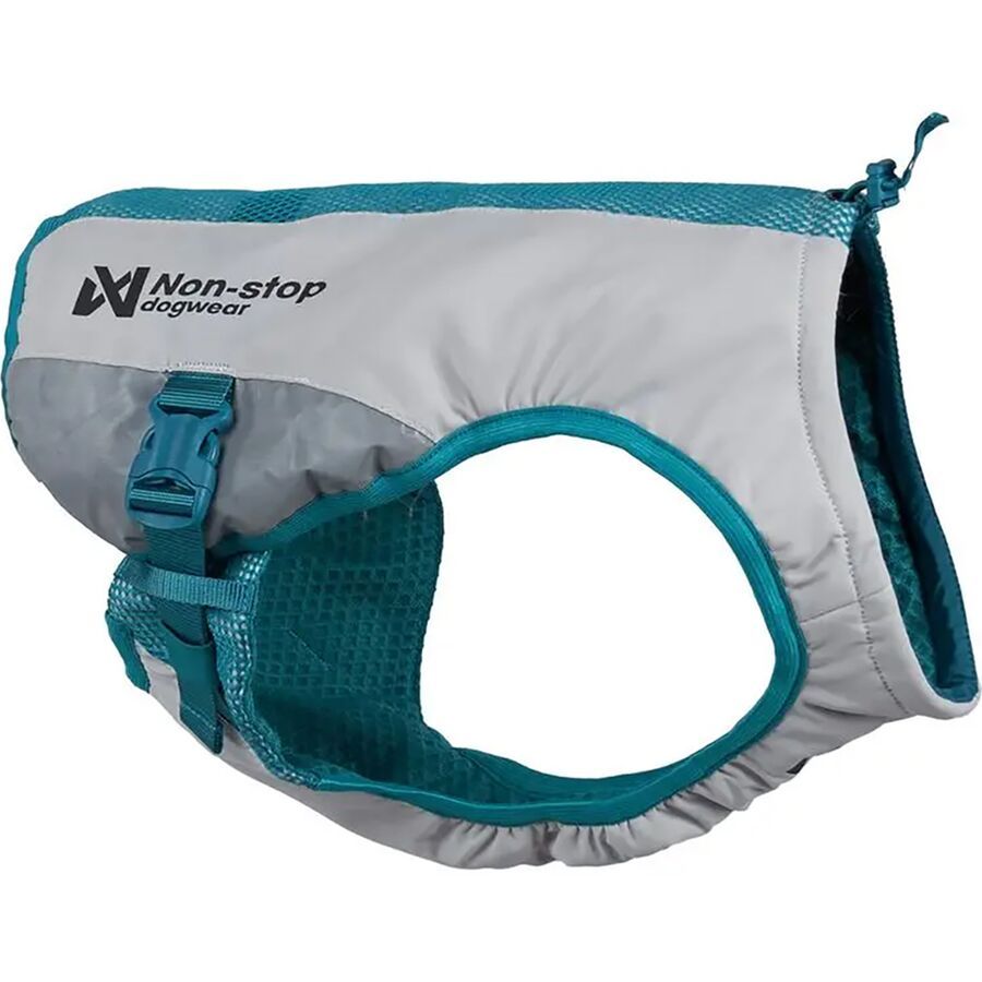 Non-stop Dogwear Cooling Vest Lightgray/Teal