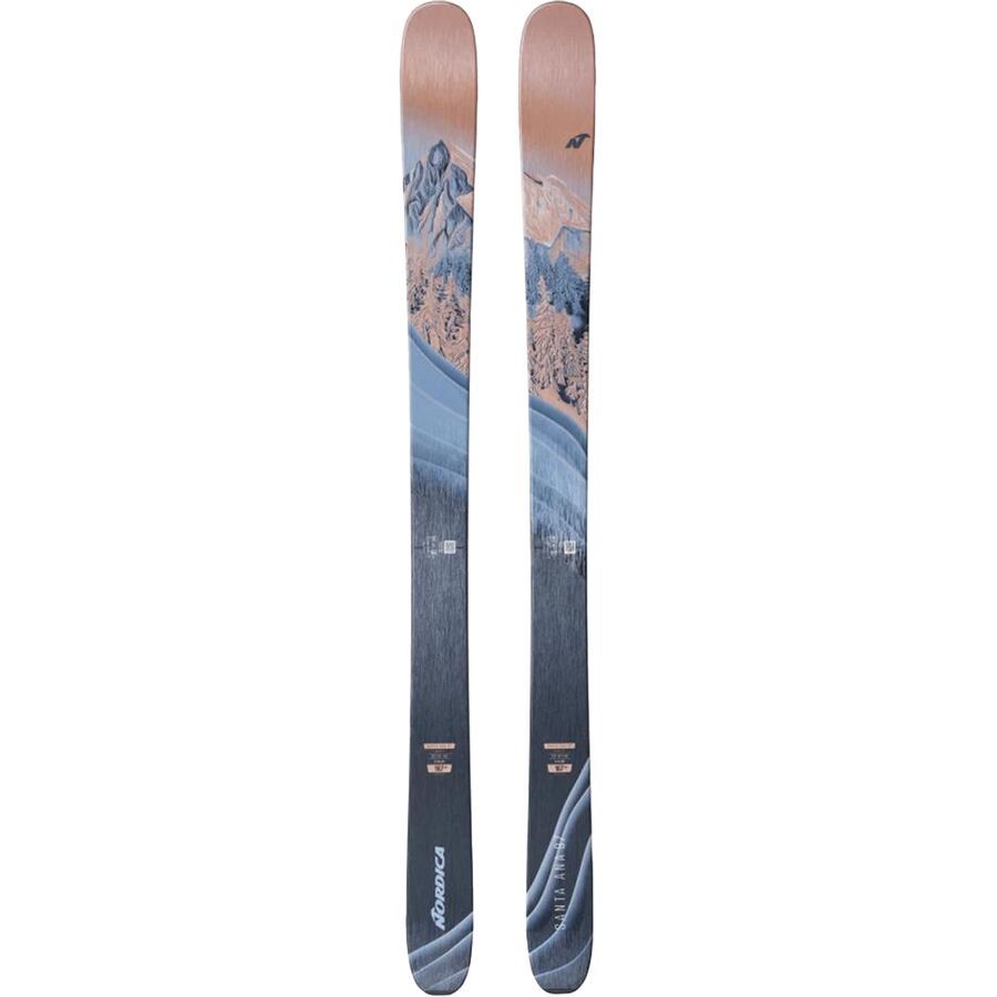 Nordica Santa Ana 97 Ski - Women's - 2025 Blue/Salmon