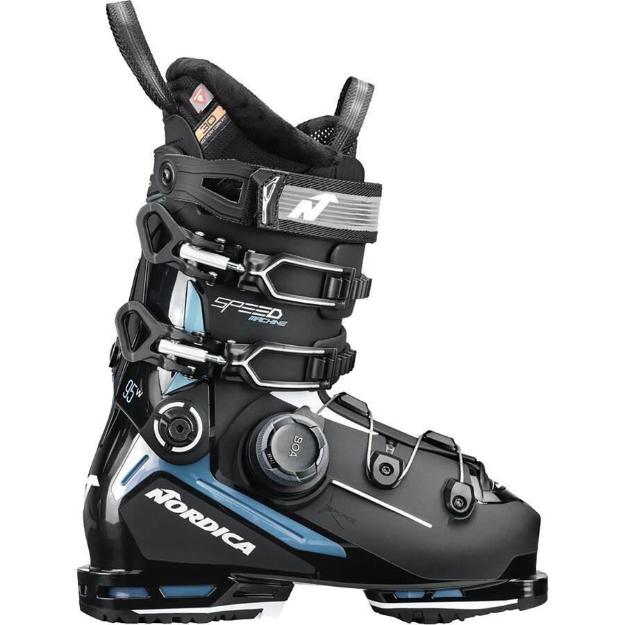 Nordica Speedmachine 3 Boa 95 Ski Boot - Women's - 2025 Black/Lt Blue/White