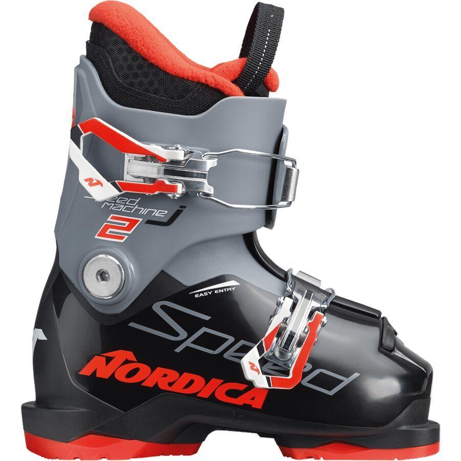 Nordica Speedmachine J 2 Ski Boot - 2025 - Kids' Black/Anthracite/Red