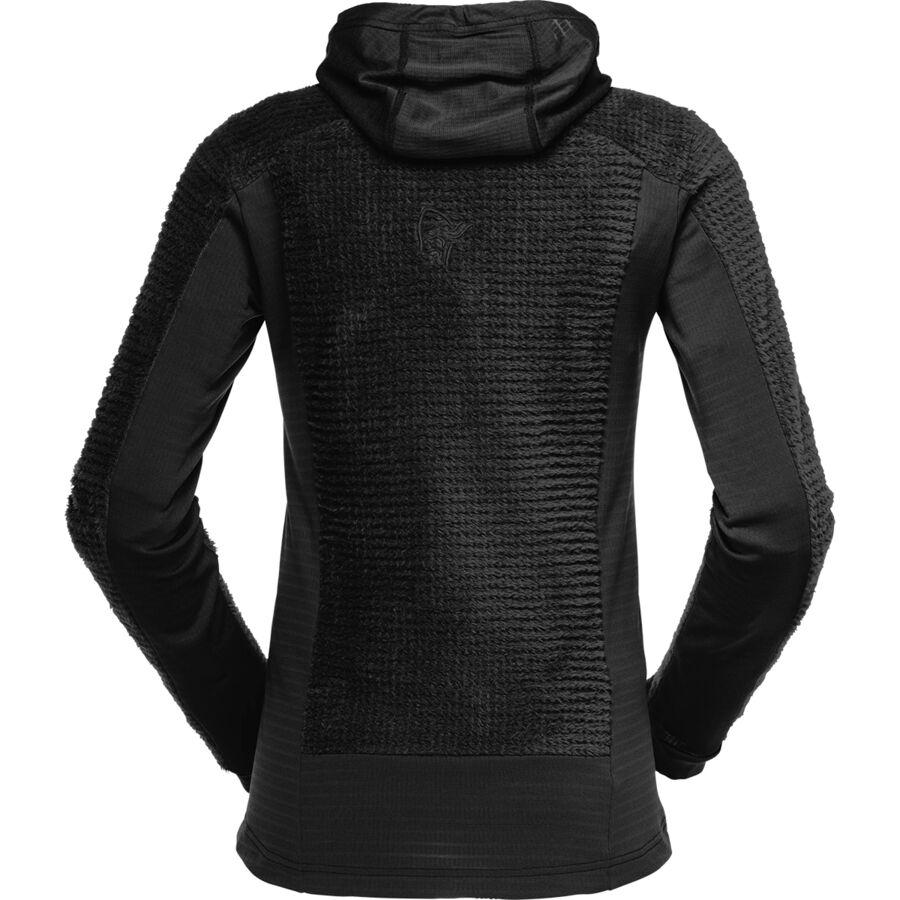 Norrona Falketind Alpha120 Zip Hooded Jacket - Women's Caviar