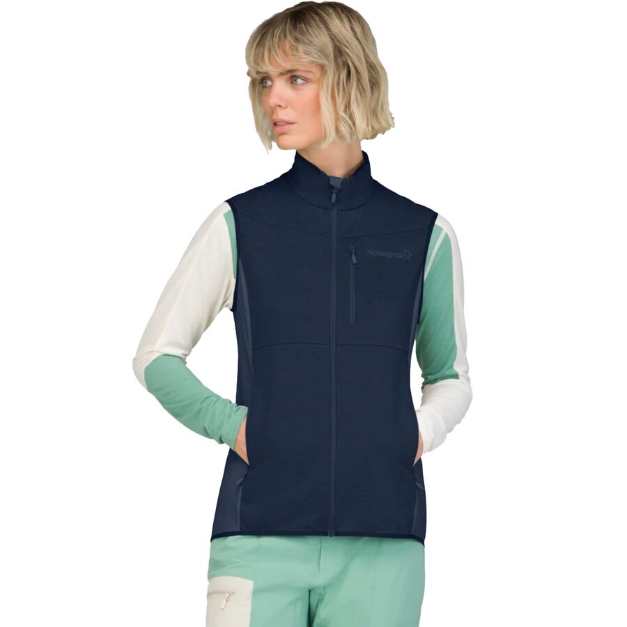 Norrona Falketind Warm2 Octa Vest - Women's Indigo Night