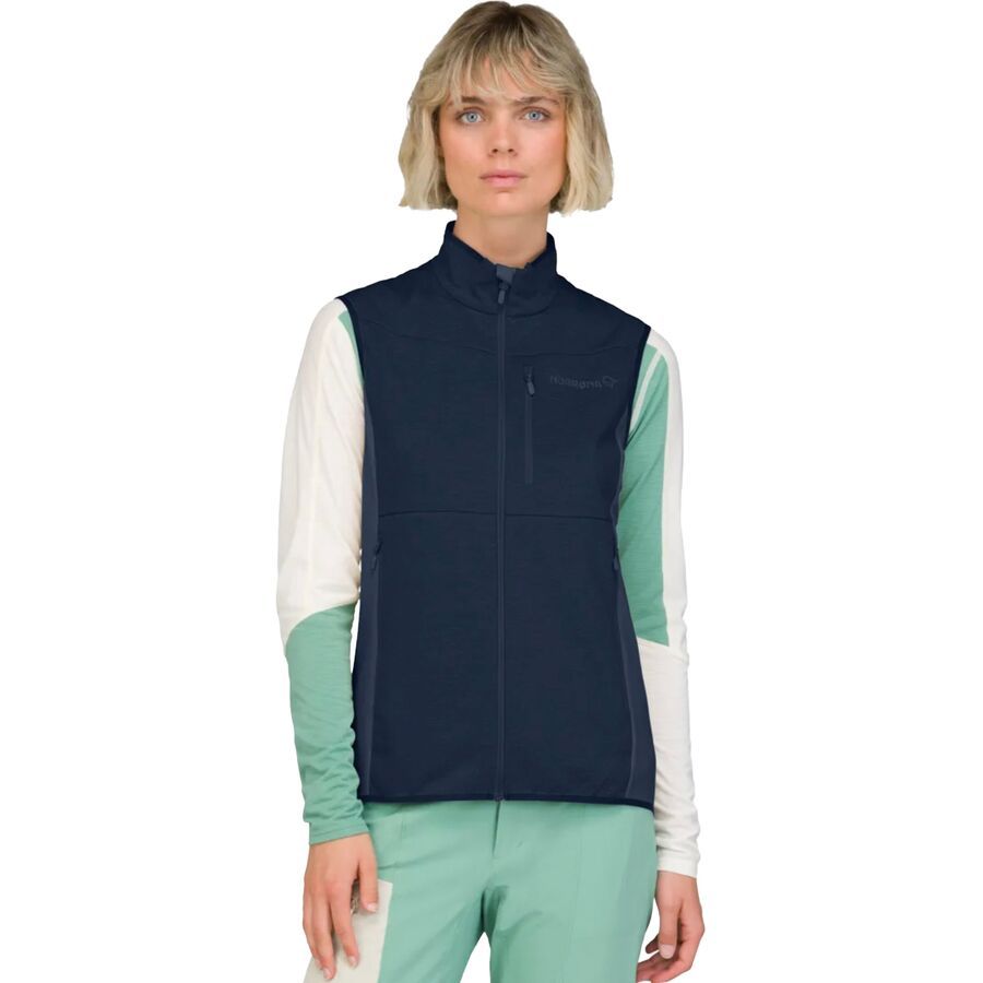 Norrona Falketind Warm2 Octa Vest - Women's Indigo Night