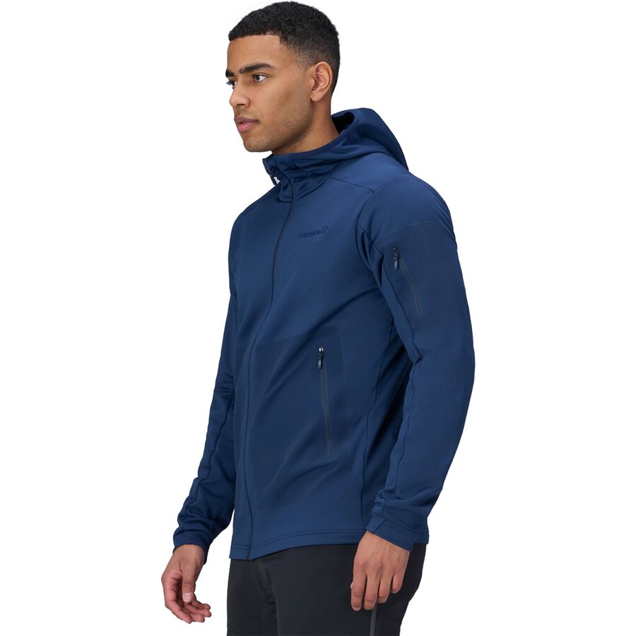 Norrona Falketind Warm2 Stretch Hooded Jacket - Men's Indigo Night