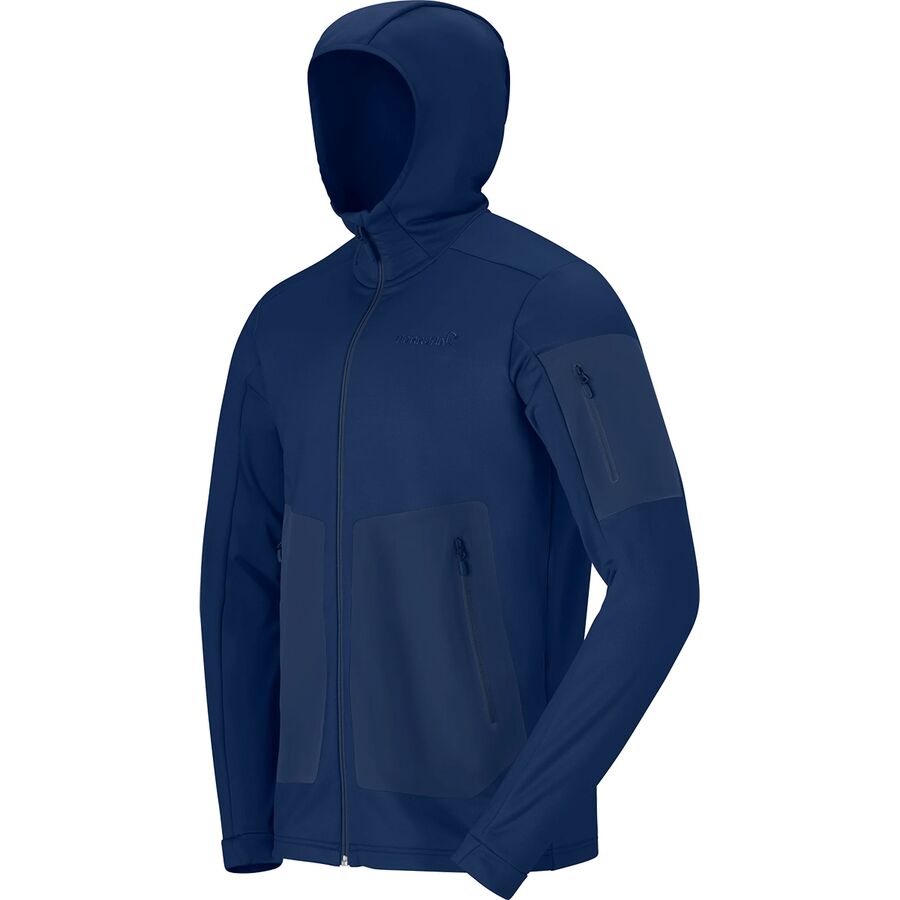 Norrona Falketind Warm2 Stretch Hooded Jacket - Men's Indigo Night