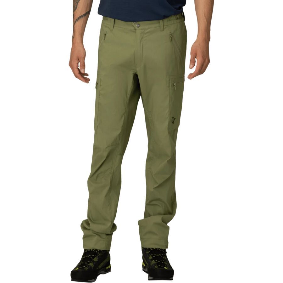 Norrona Femund Light Cotton Pant - Men's Loden Green
