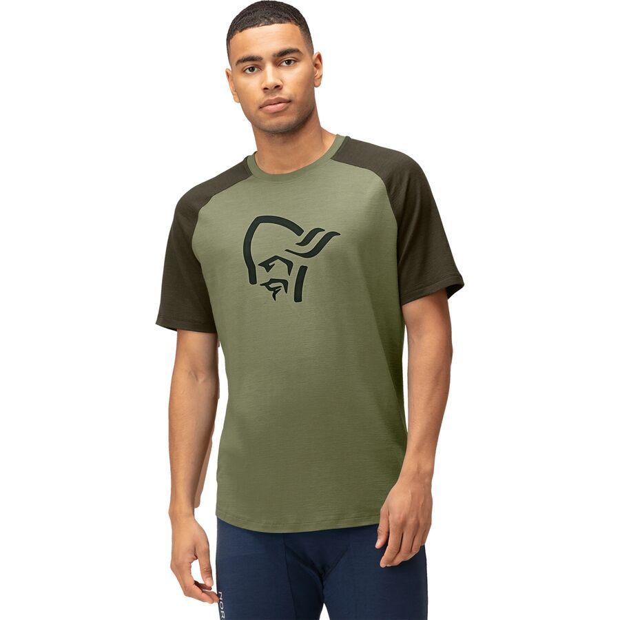 Norrona Femund Pureull T-Shirt - Men's Loden Green