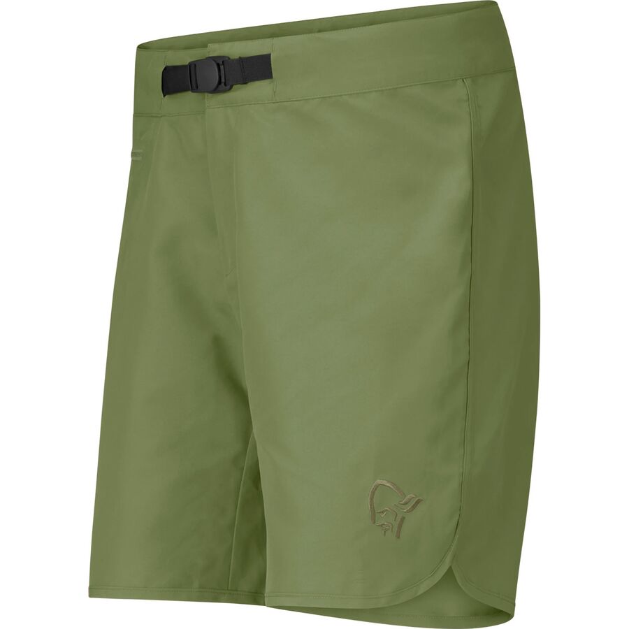 Norrona Femund Silent Grid Short - Men's Loden Green