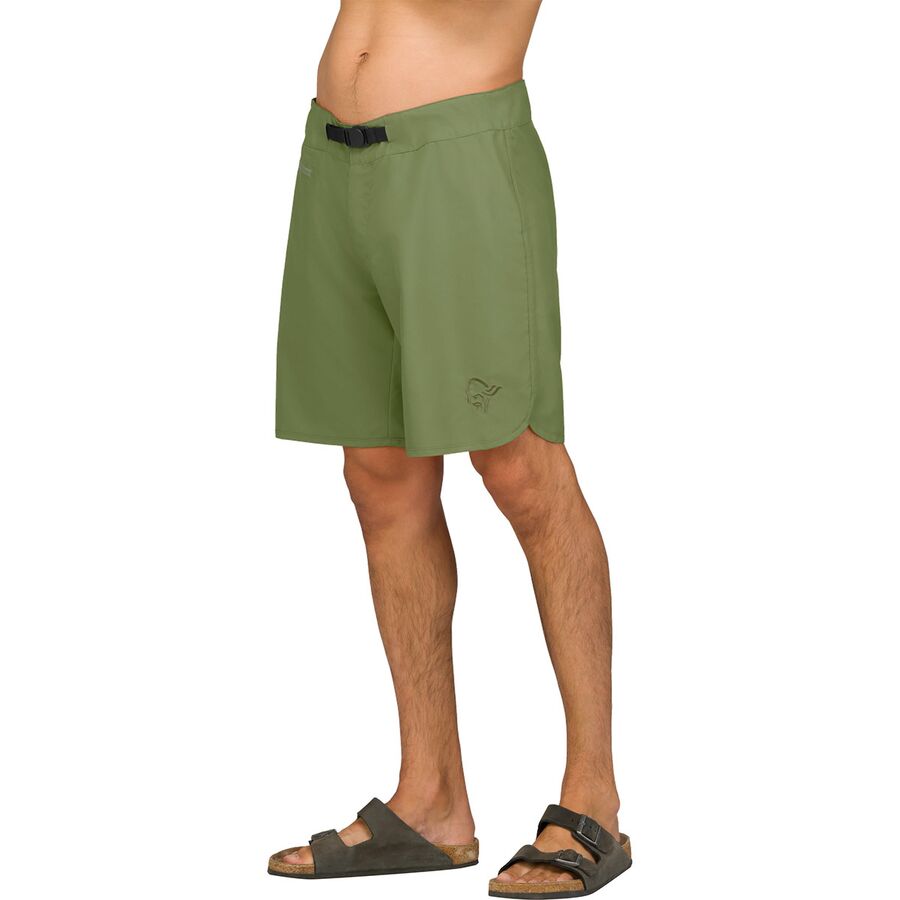 Norrona Femund Silent Grid Short - Men's Loden Green