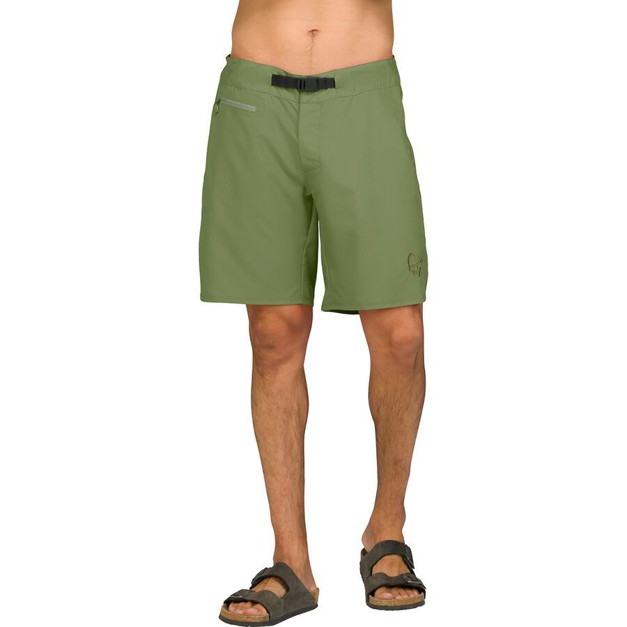 Norrona Femund Silent Grid Short - Men's Loden Green
