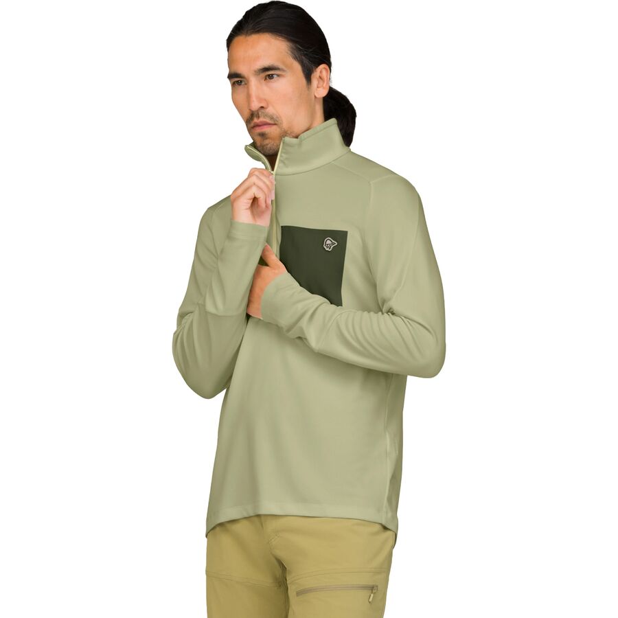 Norrona Femund Warm1 Half-Zip - Men's Sage Green