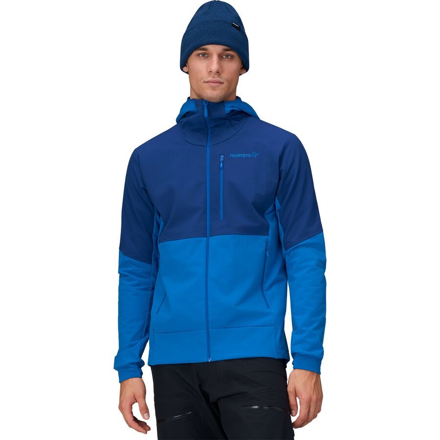 Norrona Lofoten Hiloflex200 Hooded Jacket - Men's Skydiver