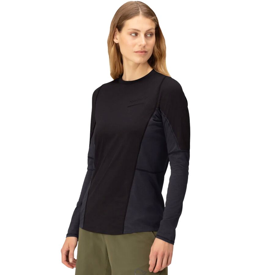Norrona Senja Equaliser Lightweight Long-Sleeve Top - Women's Caviar