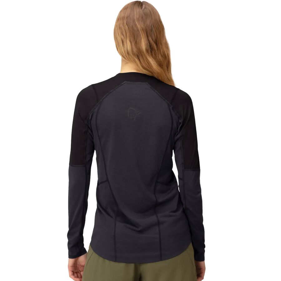 Norrona Senja Equaliser Lightweight Long-Sleeve Top - Women's Caviar