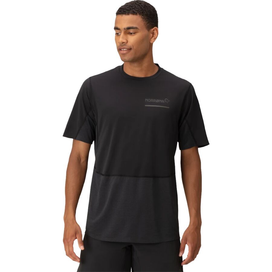 Norrona Senja Equaliser Lightweight T-Shirt - Men's Caviar